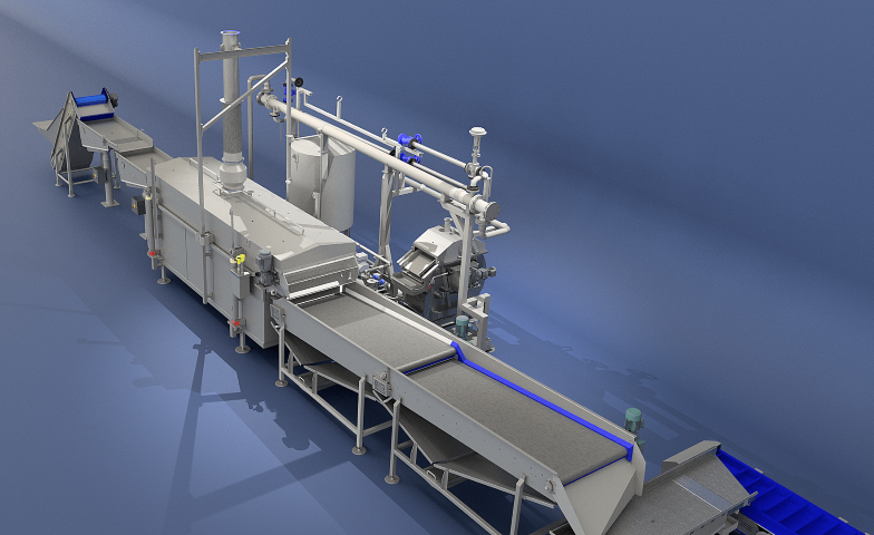 Fabcon Pellet Fryer Render